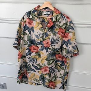Hawaiian Shirt 100% Silk